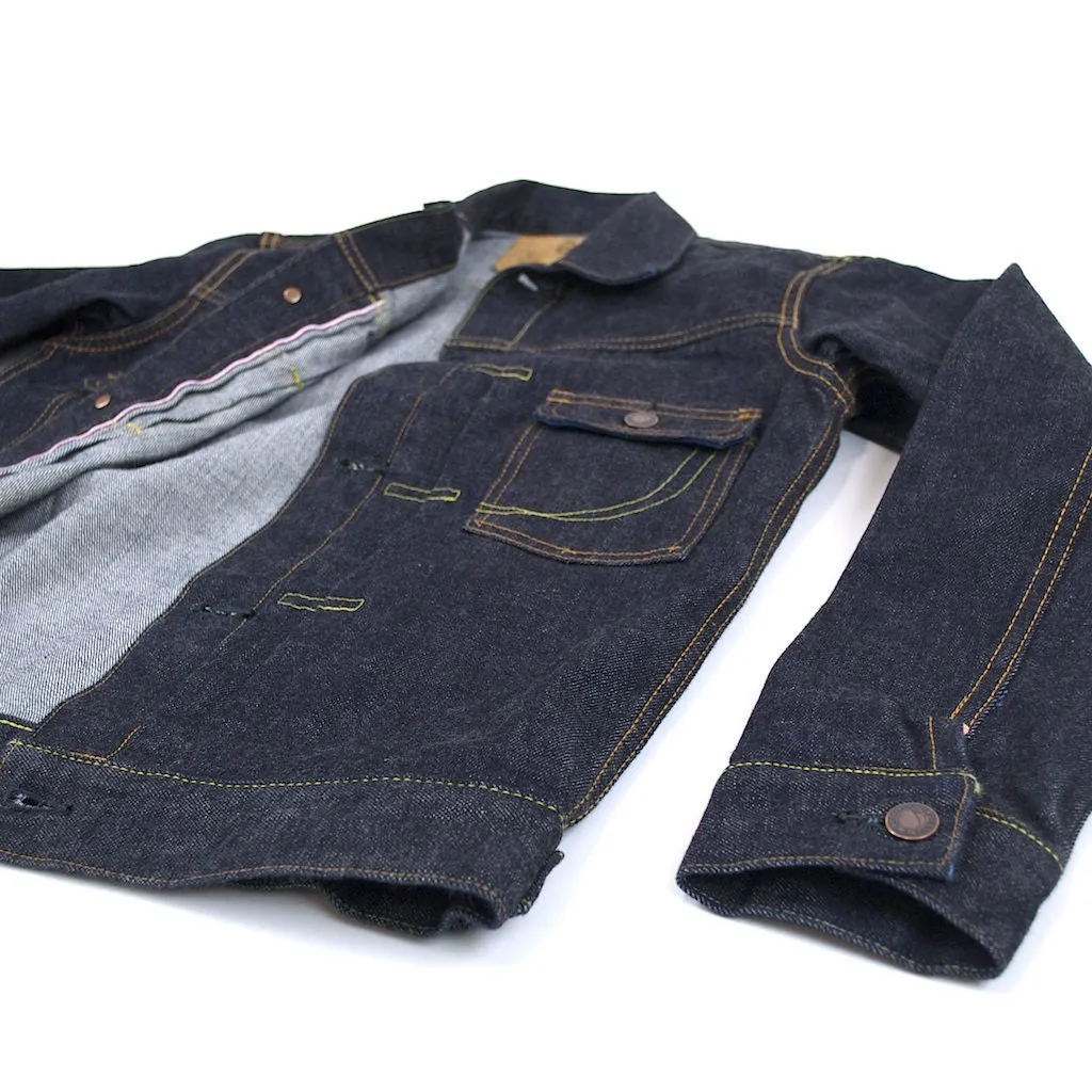 Momotaro 14.7oz. Deep Blue Denim Jacket