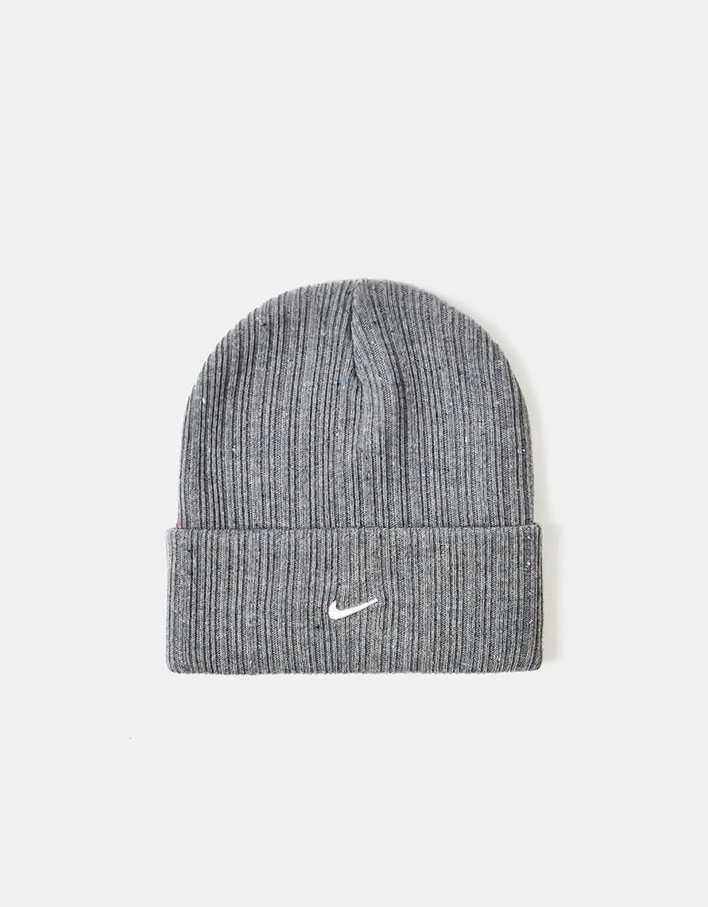 Nike NSW Fisherman Nushred Beanie - Smoke Grey/White