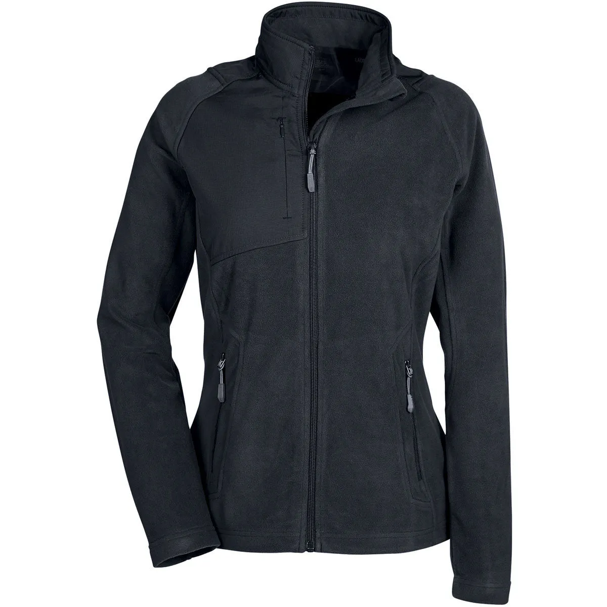 North End Women's Black Excursion Trail Fabric-Block Jacket