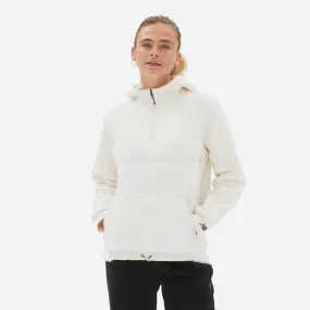 Áo Hoodie Nữ New Balance Q Speed Sherpa Anorak - Trắng