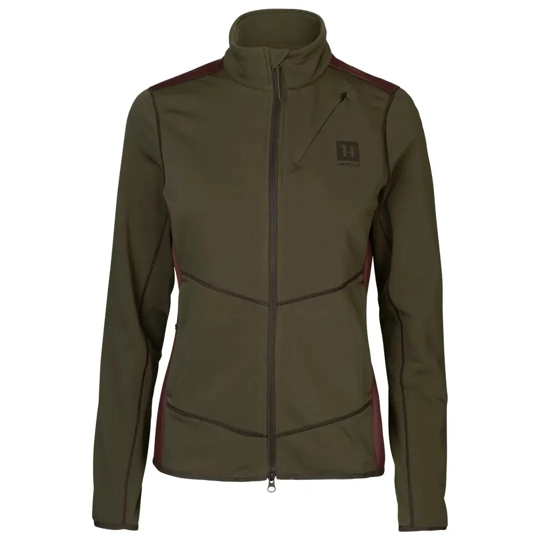 Oda Fleece Ladies Jacket - Willow Green by Harkila