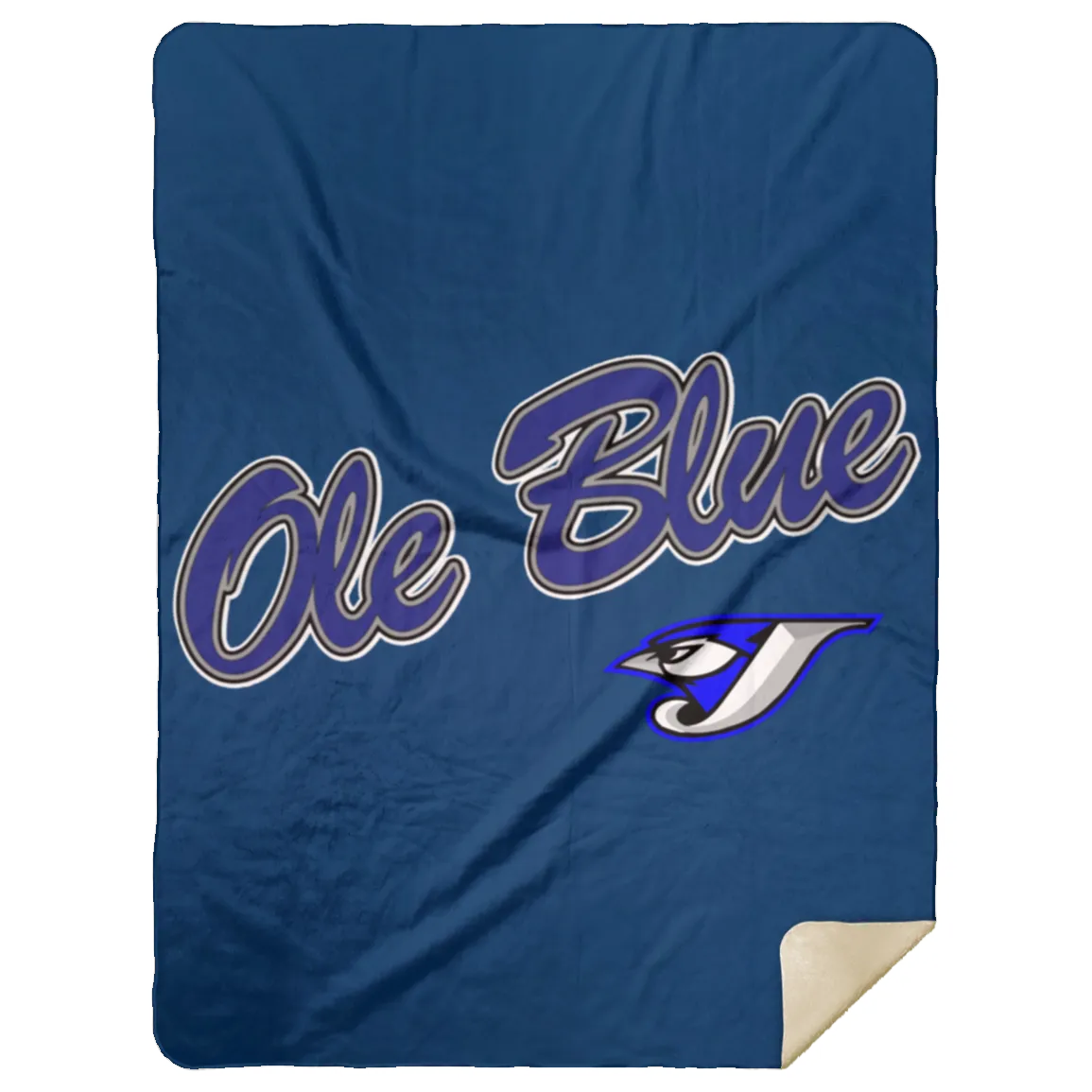 Ole Blue MSHL Premium Sherpa Blanket 60x80