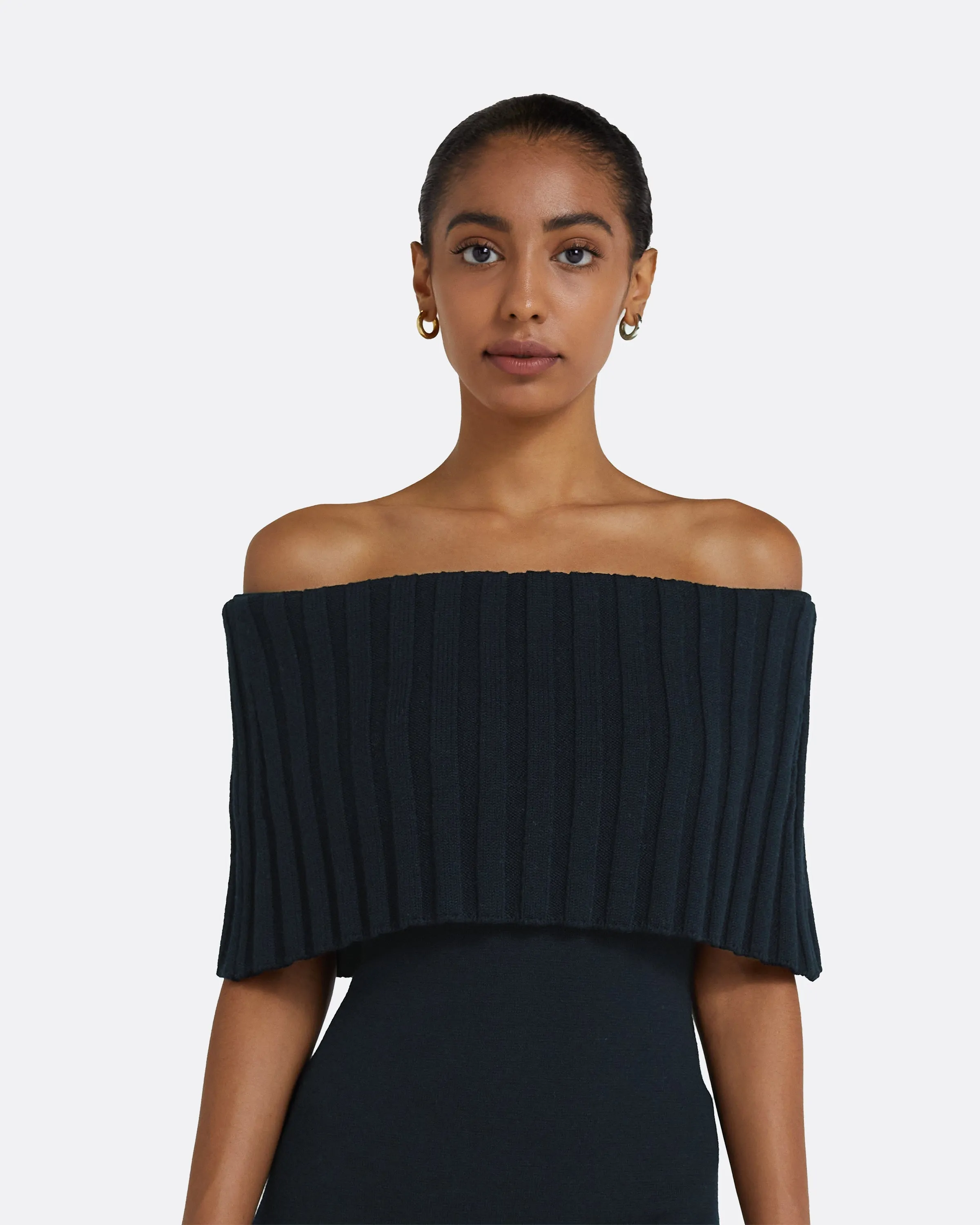 Risette Navy Knit Dress