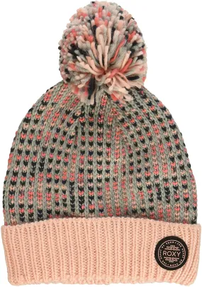 Roxy Snowflurry Pom-Pom Beanie