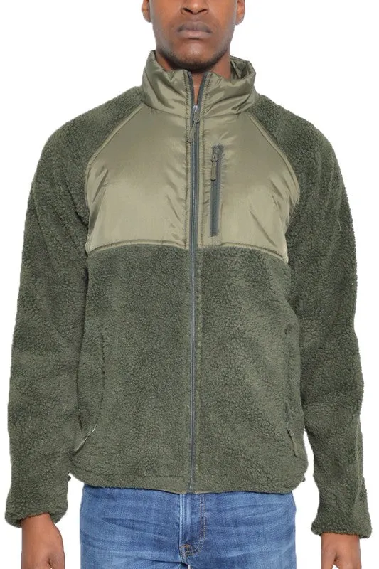 SHERPA FLEECE JACKET