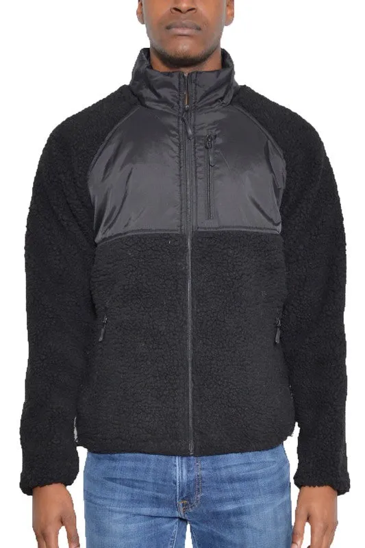 SHERPA FLEECE JACKET