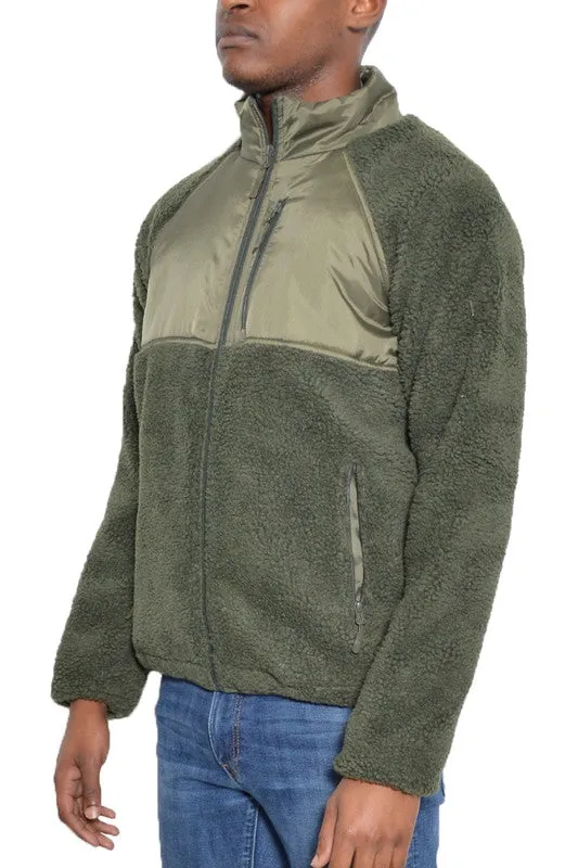 SHERPA FLEECE JACKET