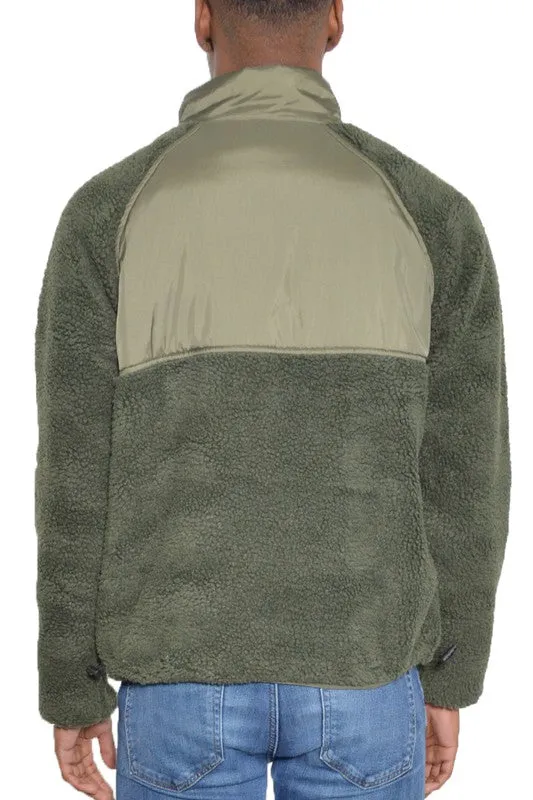 SHERPA FLEECE JACKET