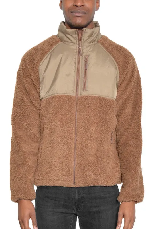 SHERPA FLEECE JACKET