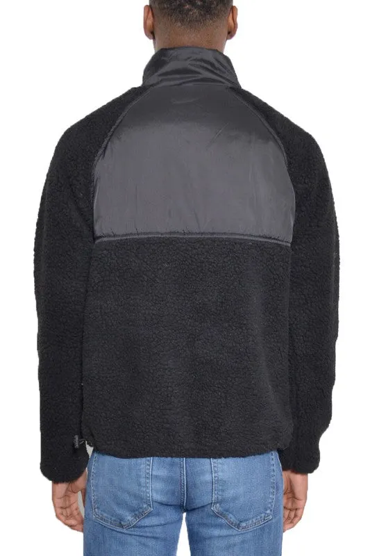 SHERPA FLEECE JACKET