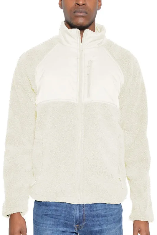 SHERPA FLEECE JACKET