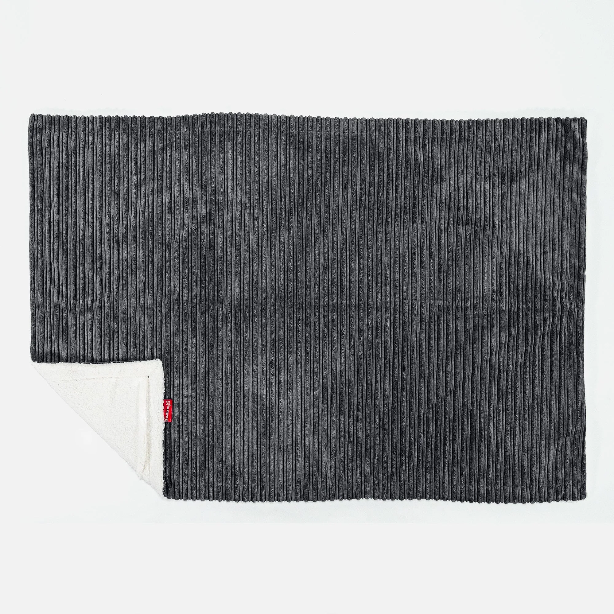 Sherpa Throw / Blanket - Cord Black