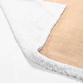 Sherpa Throw / Blanket - Fleece Light Mink