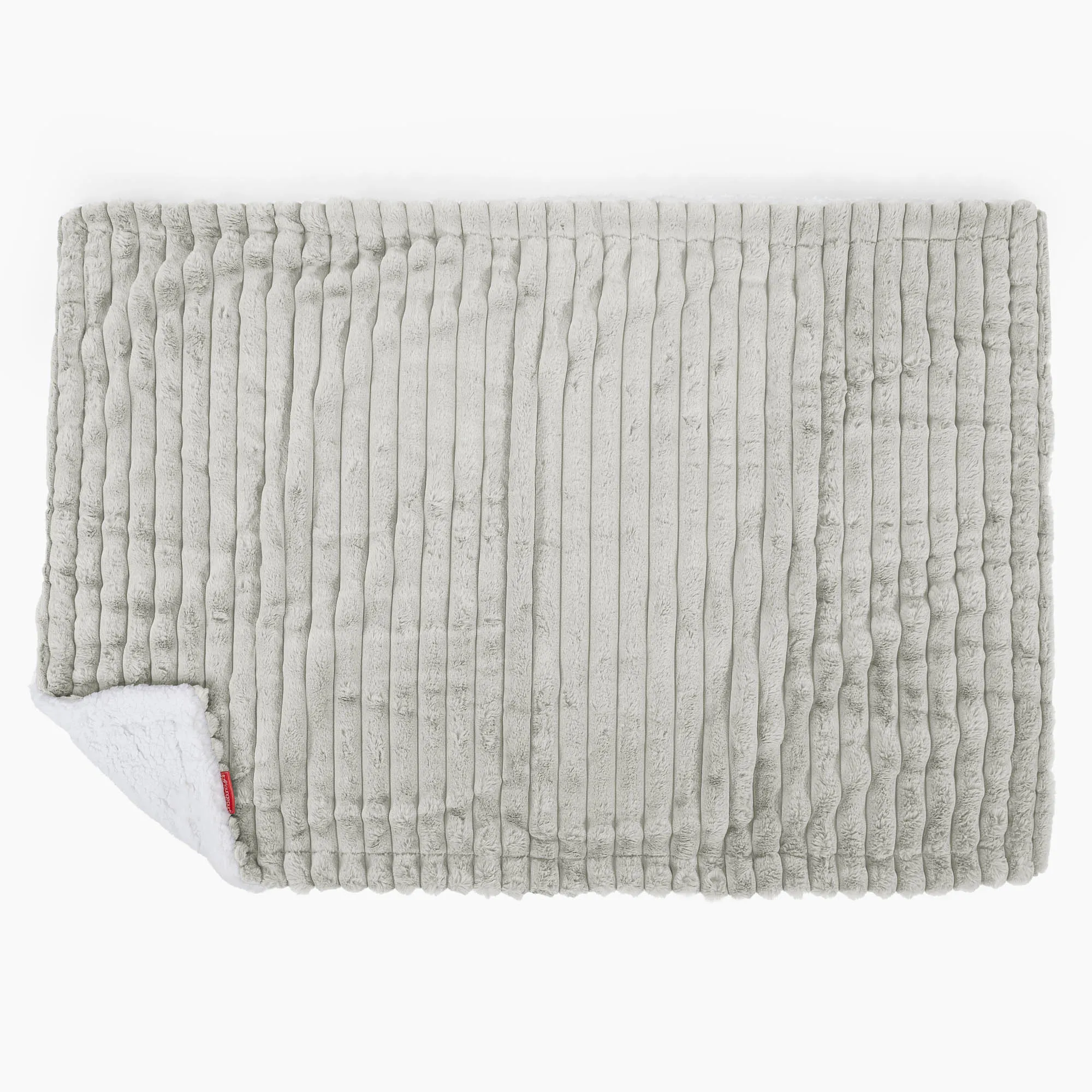 Sherpa Throw / Blanket - Ultra Plush Cord Sage Green