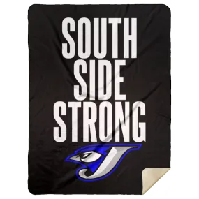 South Side Strong Football MSHL Premium Sherpa Blanket 60x80