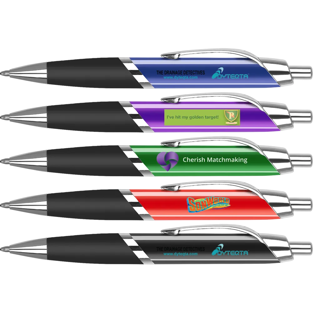 Spectrum Colour Ballpens - Unprinted sample