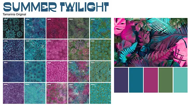 SUMMER TWILIGHT BATIK LAYER