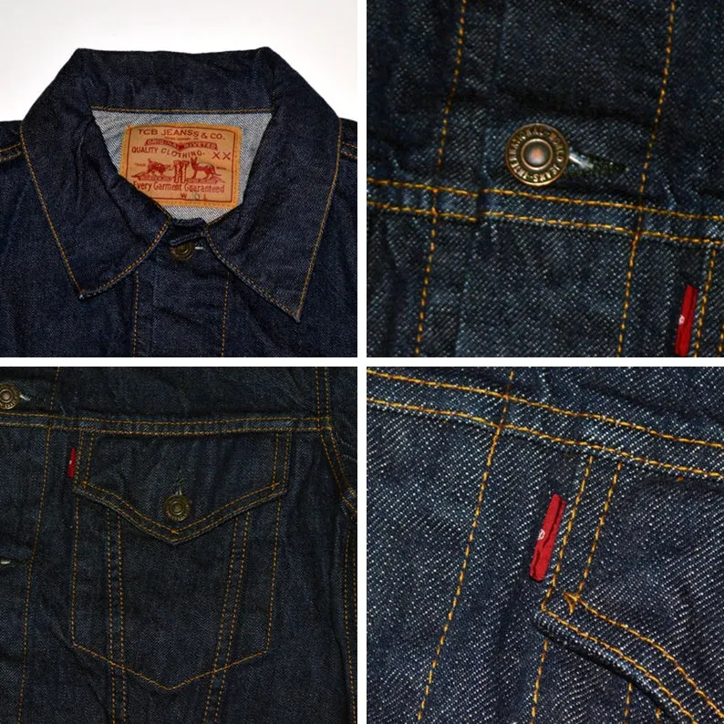 TCB jeans "TCB 60's Trucker Jacket / Type 3rd" 13oz 3rd DENIM JACKET