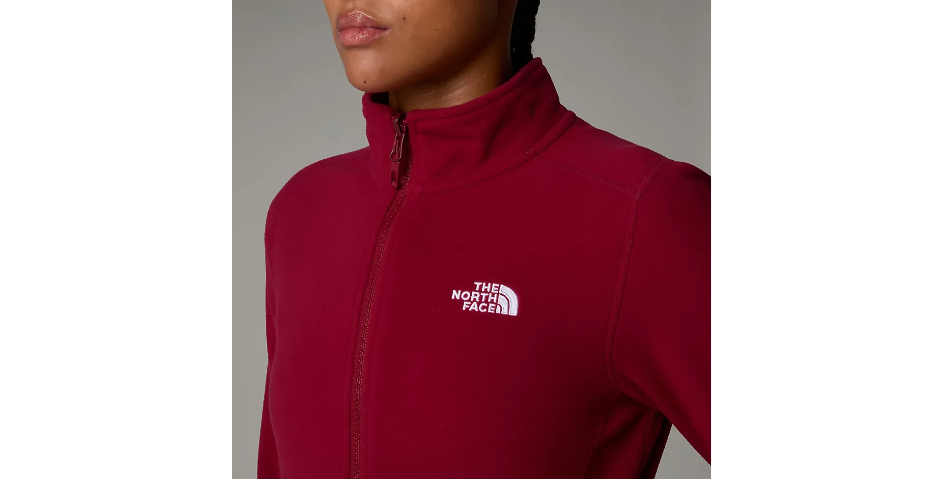 The North Face Womens 100 Glacier Full Zip Fleece