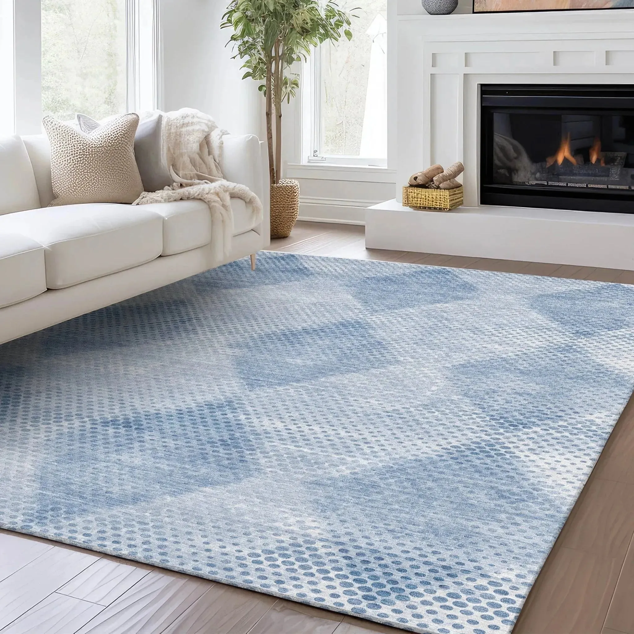 Trevi TV4 Blue Rug