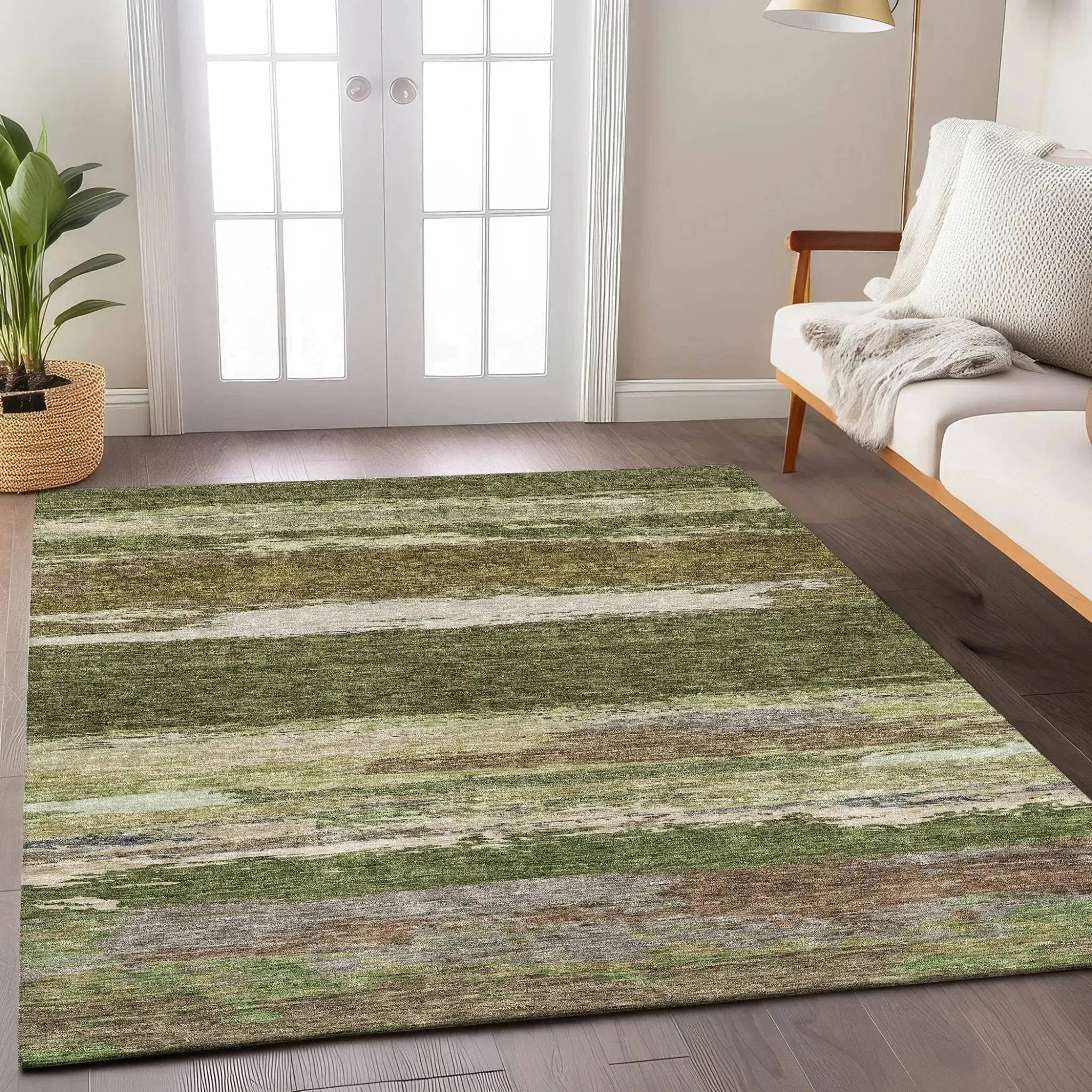 Trevi TV8 Olive Rug