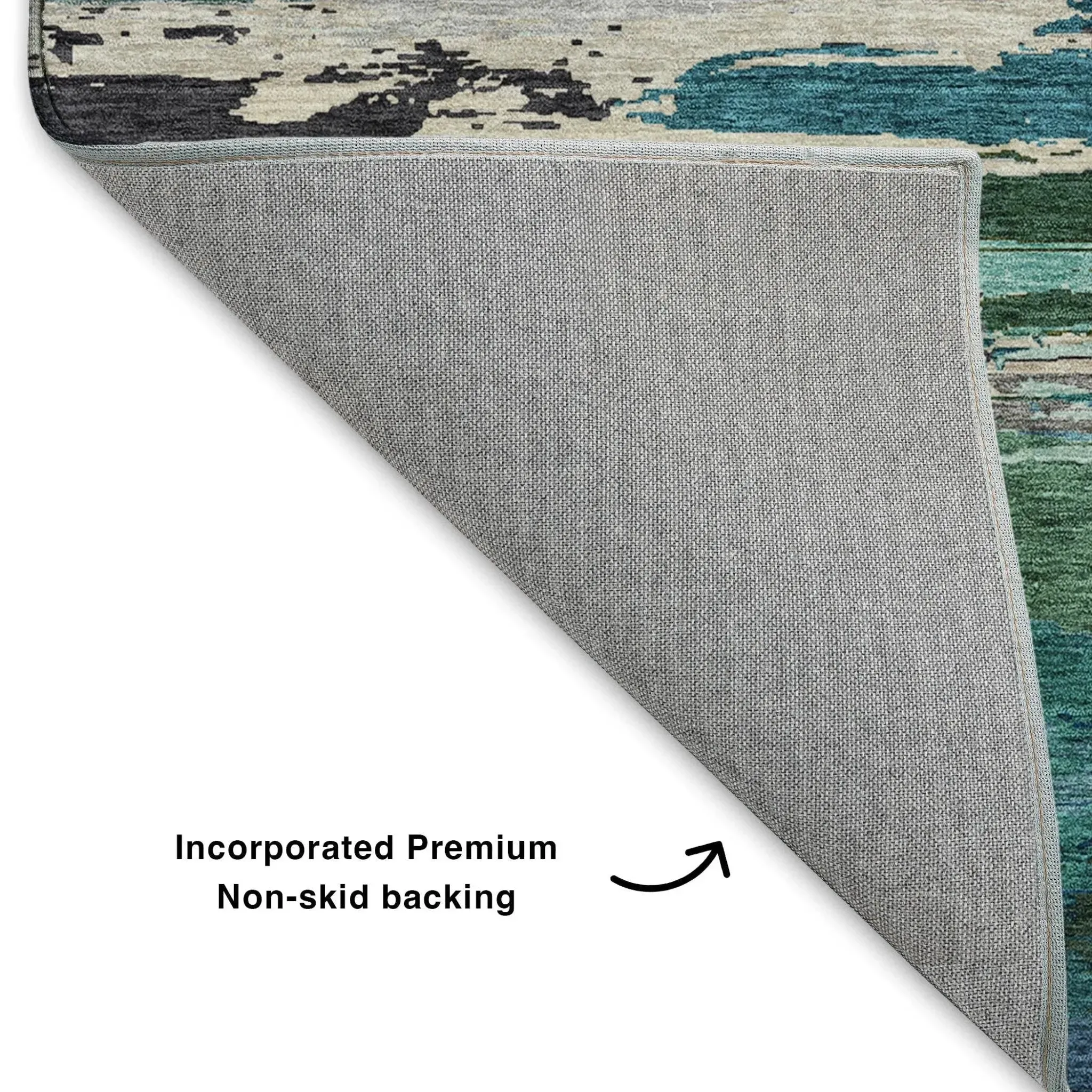 Trevi TV8 Teal Rug