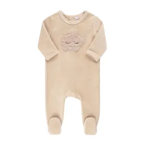 Tricot Bebe Sherpa Cloud Footies Layette