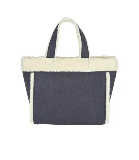 Two-Way Denim Tote