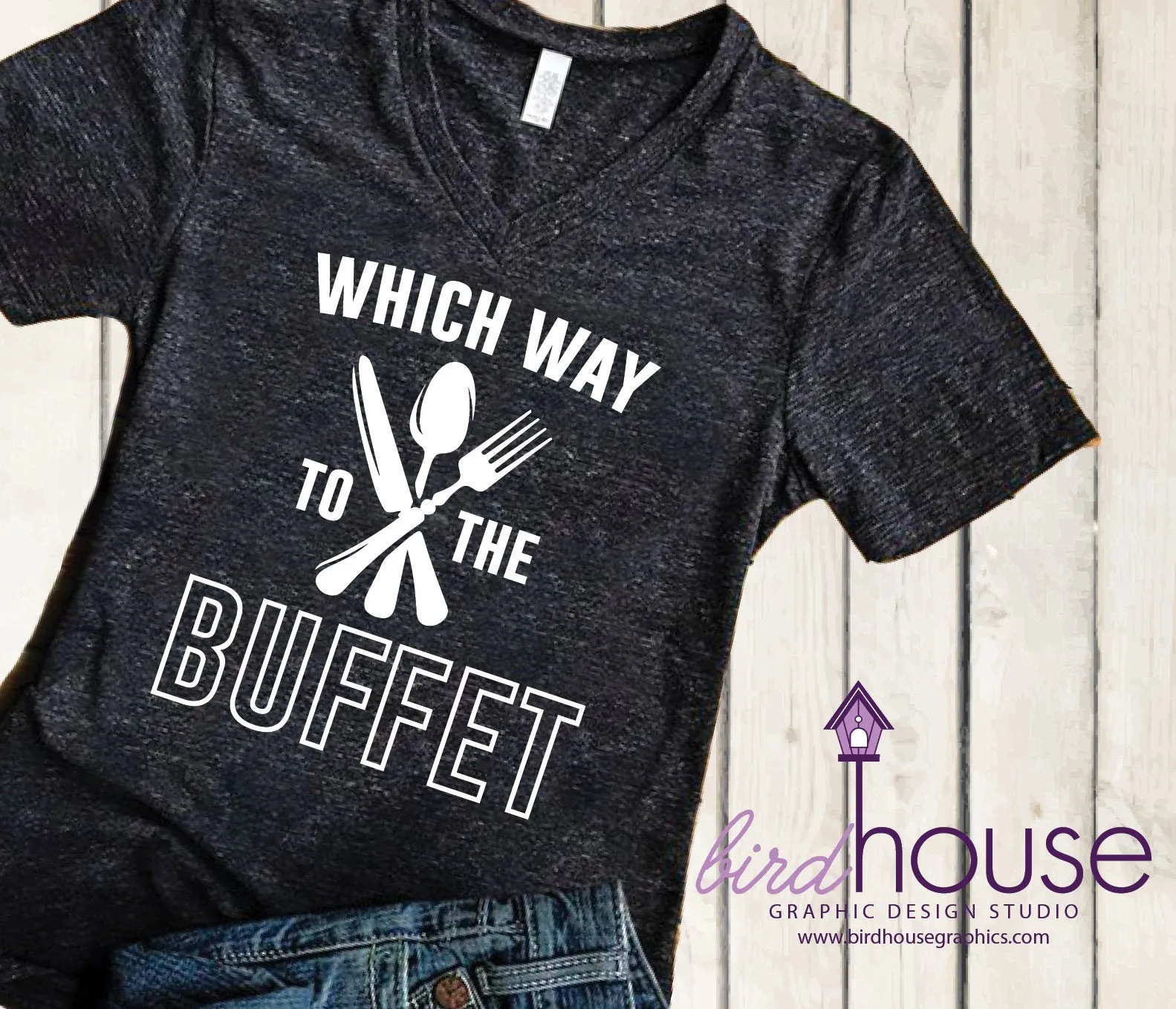 Which way to the Buffet Cruise Vacation Shirt, Funny Graphic tee