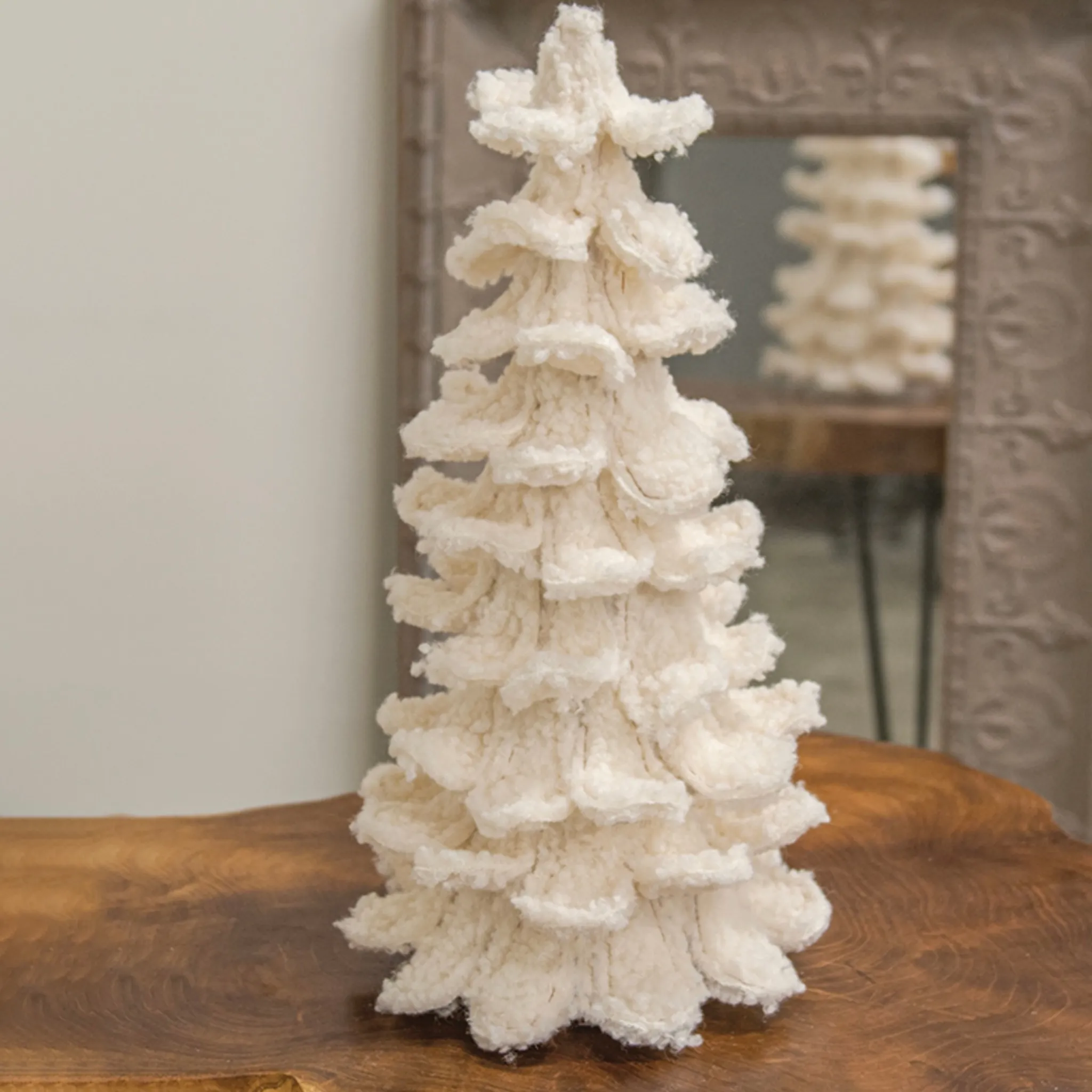 White Sherpa Christmas Tree