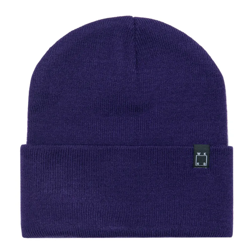 Wknd Classic Cuff Beanie Purple