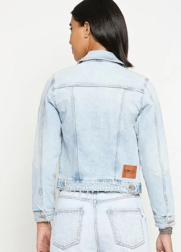 Women's Atlanta Light Blue Denim Jacket