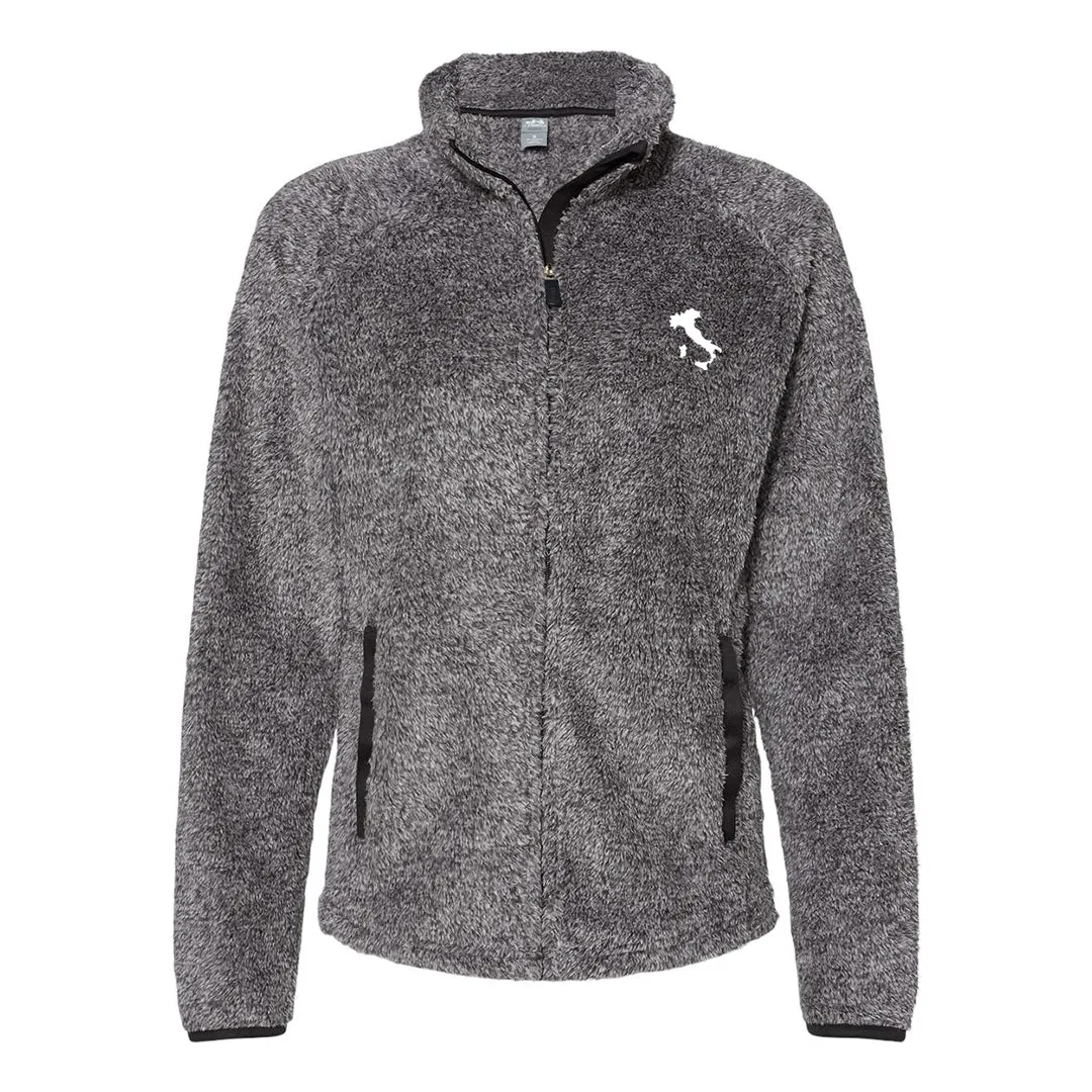 Womens Italia Sherpa Quarter Zip