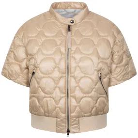 Womens Laia Light Downjacket Fabric Outdoor Vests Desert Sand - SS23